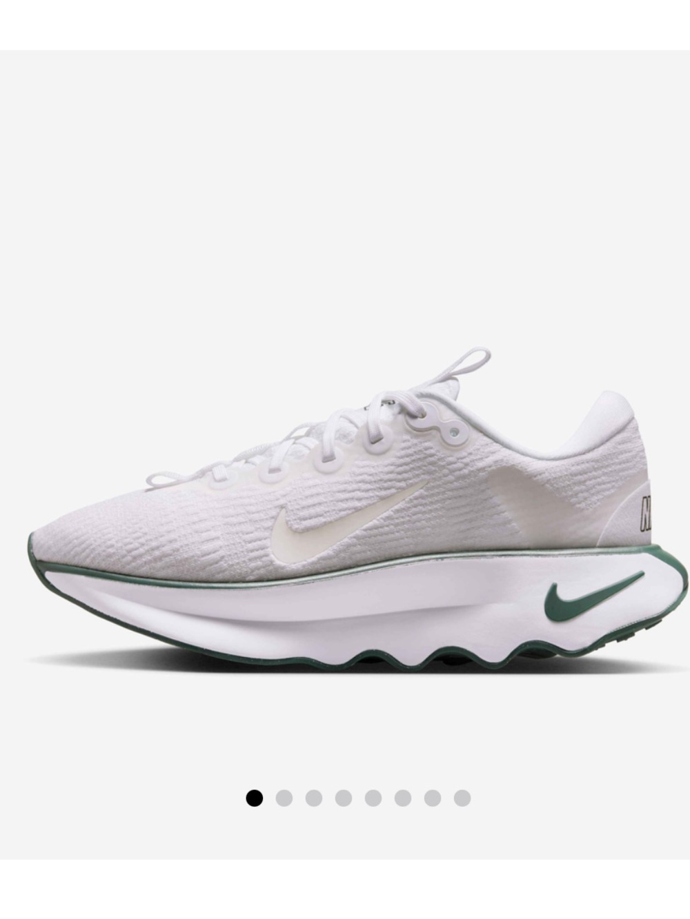 Nike Motiva Women's Walking Shoes — Summit White with Vintage Green